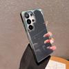 Samsung S25Edge Electroplating Makeup Mirror Mobile Phone Case S24Ultra Full Inclusive Anti Fall New Hard Case