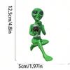 Alien Beer Drinking Statue Fun Humorous Space Decoration Science Fiction Fans Ideal Gift Creative Ornament