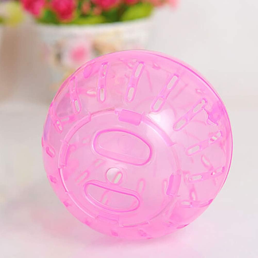 

Small Pets Accessories 4inch Portable Transparent Hamster Rodent Pet Jogging Ball Exercise Play Toy - Blue GlobalDeal