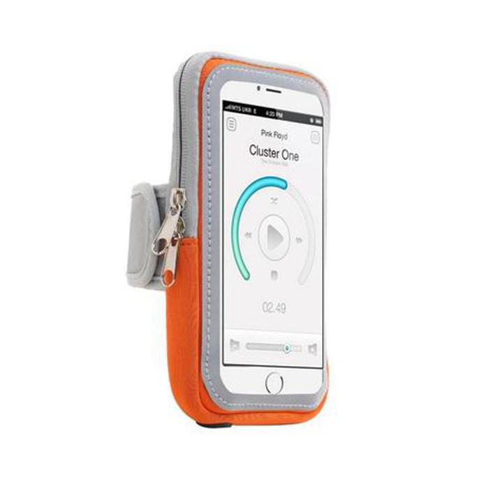 Unisex Lycra Outdoor Running Armband for Cell Phones with Touch Screen Access For 5.5-inch Phones