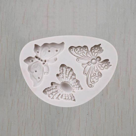 DIY Silicone Cake Butterfly Fondant Chocolate Mould Baking Decorating Tools