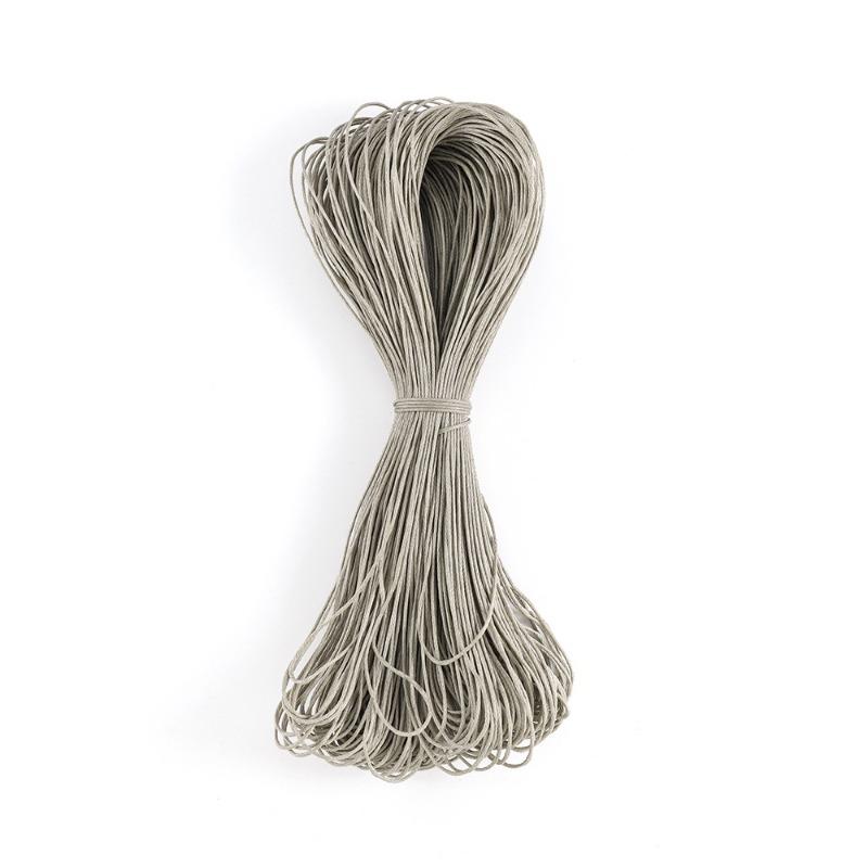 Handmade Diy Wire Jewelry Accessories 1mm Taiwan Wax Cord 3-strand Waxed Thread - Can Be Soldered
