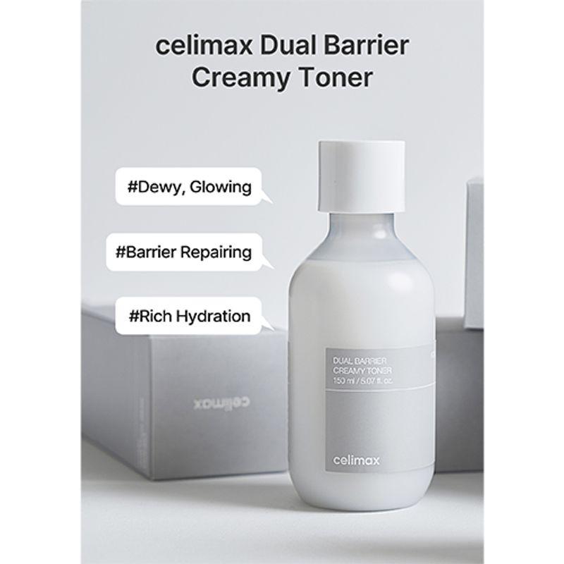 [celimax] *renewal* Dual Barrier Creamy Toner 150ml