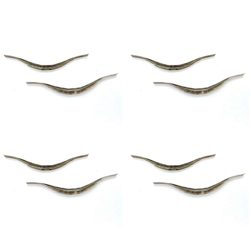 YSUN-8 Pair Steel Shock Absorption Leaf Springs Suspension For WPL B14 B24 B16 B36 1/16 RC Truck Car Parts Accessories,B