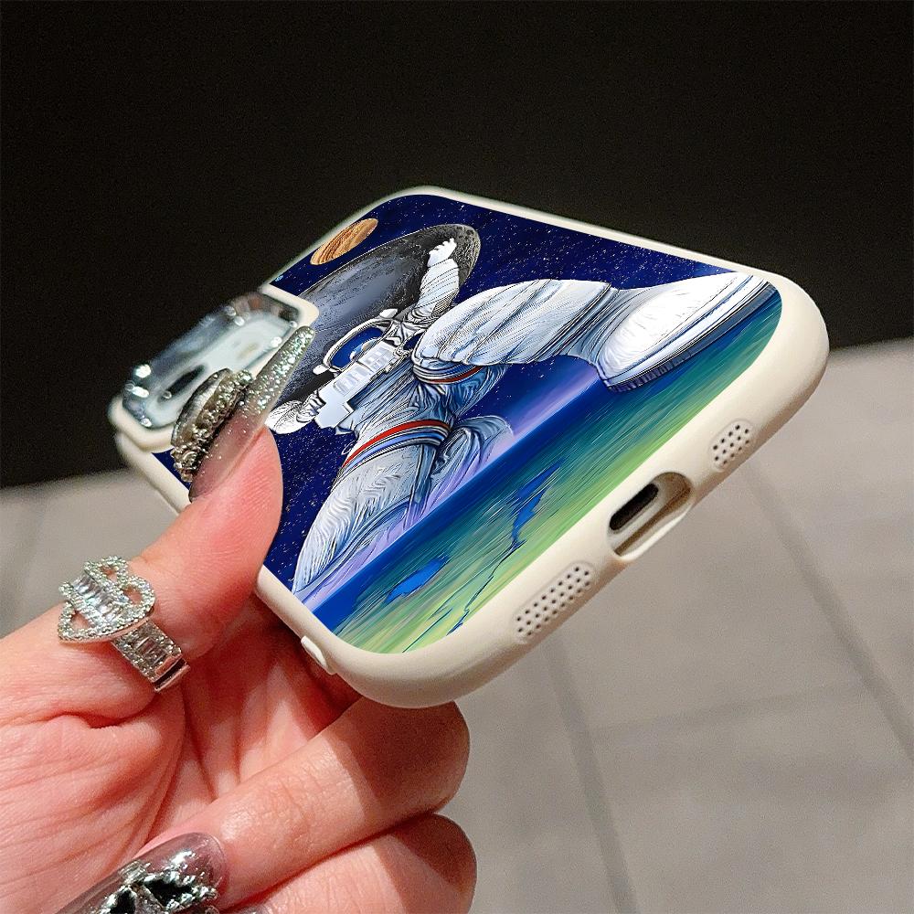 Solid Color Silver Edge Lens Soft Liquid Silicone Shockproof Phone Case for iPhone Samsung Huawei Honor Xiaomi Redmi OPPO Realme Vivo Infinix Tecno