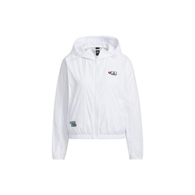 X SeeBin Graphic Woven Jacket SS23 Women Jacket White HY2852