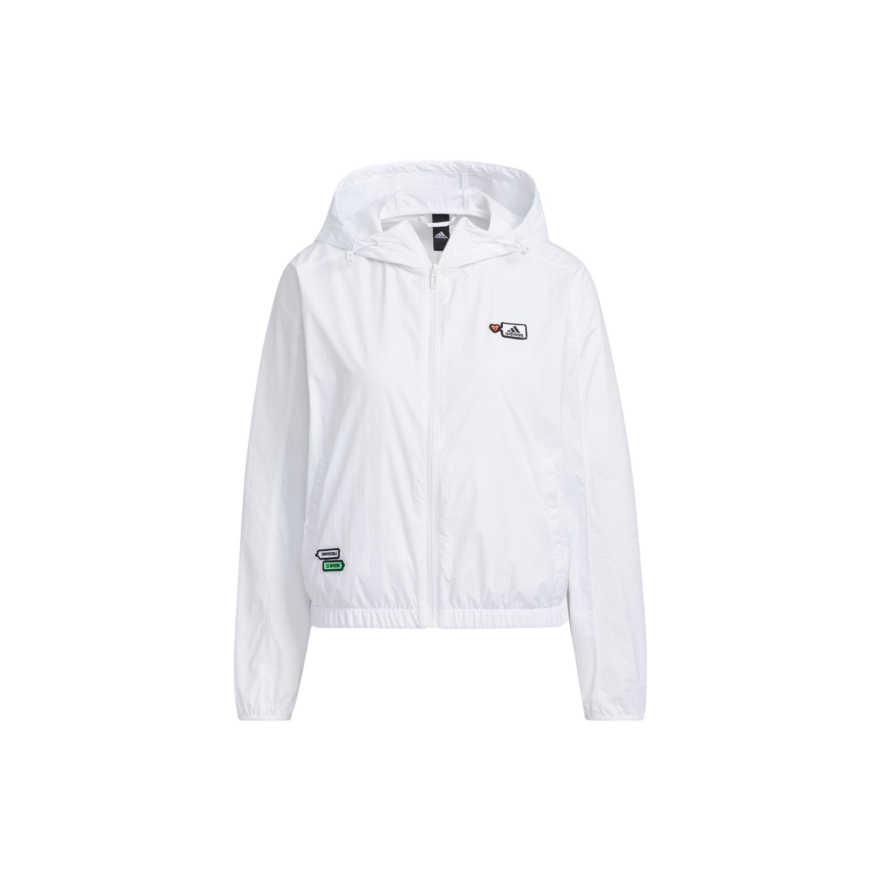 

Adidas X SeeBin Graphic Woven Jacket SS23 Women Jacket White HY2852 XL