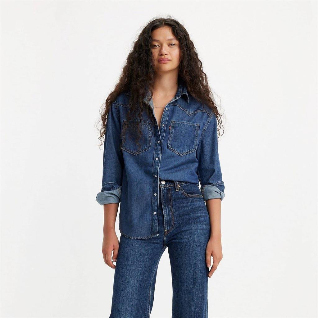 Levis Womens/Ladies Teodora Denim Lightweight Shirt