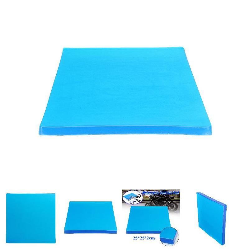 Motorcycle Seat Gel Pad Seat Cushion Shock Absorption Mats Reduce Fatigue Comfortable Soft Cushion Cool DIY Pad Motorbike Seat