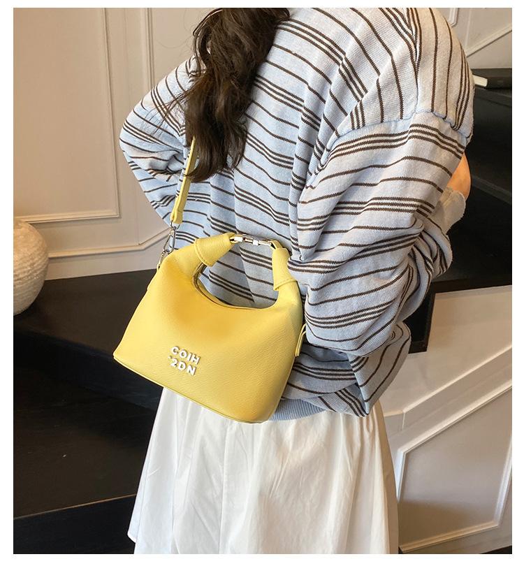 Premium Niche Bag Women's Summer Retro 2025 New Fashion Shoulder Messenger Bag Women's Portable Dumpling Bag