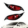 Car Eye Stickers - Eye Car Decal Mirror Sticker,2 Reflective Eye Stickers Scary Simulation
