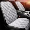 Flax Linen Car Seat Cover Front Rear Non-Slide Winter Auto Protector Cushion Mat Pad Compatible with Seat Ibiza X1 X45