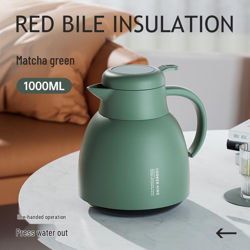 

Large Capacity Portable Warm Pot with Glass Liner for Home & Dorm Use 1500ML