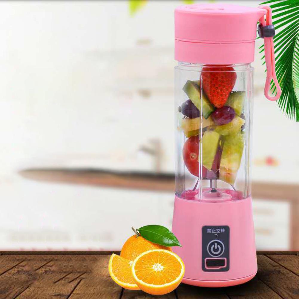 380ml Mini Electric Fruit Juicer Cup USB Smoothie Maker Blender Shaker Bottle Automatic Orange Juicer Machine