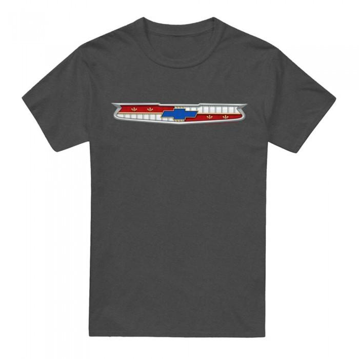 Chevrolet Unisex Adult 56 Bel Air Emblem Heather T-Shirt