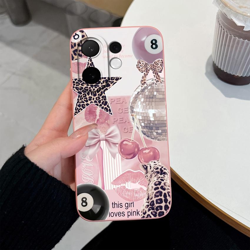 For Vivo V60 V50 V40 Lite V30 V20 SE V70 FE Phone Case Multicolor Hearts Full Protection Soft Smooth Liquid Silicone Housing For Vivo Shockproof Shell