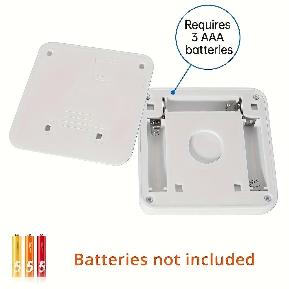 LED Motion Sensor Night Light, Intelligent PIR for Bathroom, Bedside, Corridor, Aisle, Toilet, Staircase, Cabinet Lighting - Smart, Battery-Powered