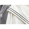 Plus Size Women Ribbon Sailor Collar Long Sleeve Knit Sweater