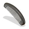 Moon-Shaped Solid Wood Comb for Men and Women – Deep Precious Treasure, Home Daily Use, Engraved Design