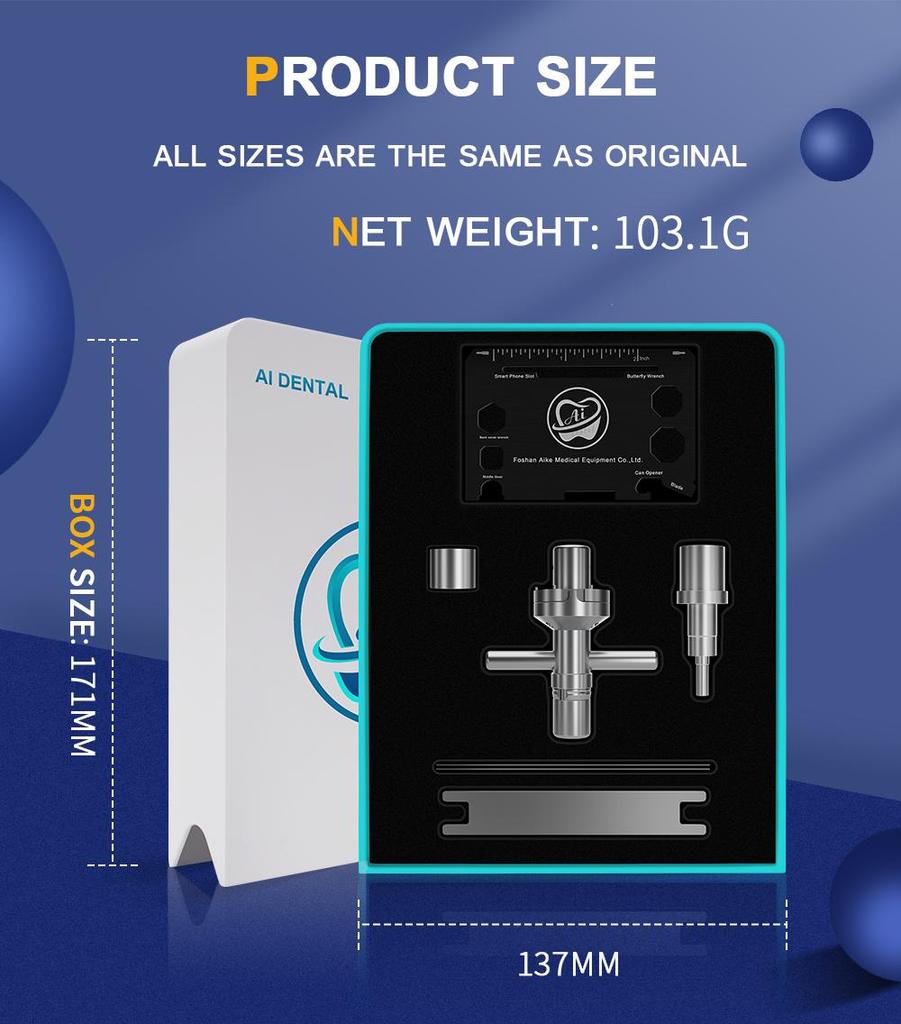 Accesorii dentare AI-CA-TOOL Instrumente reparate Pentru scule de înlocuire a piesei de mână cu viteză redusă de tip E