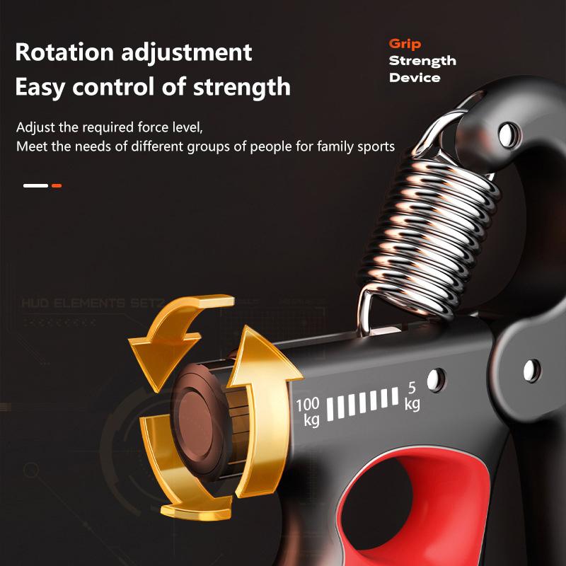 5-100 Kg Grip Strength Trainer Wrist Expander Adjustable Resistance Fitness Gym Training Hand Gripper Hand Gripper Exercise