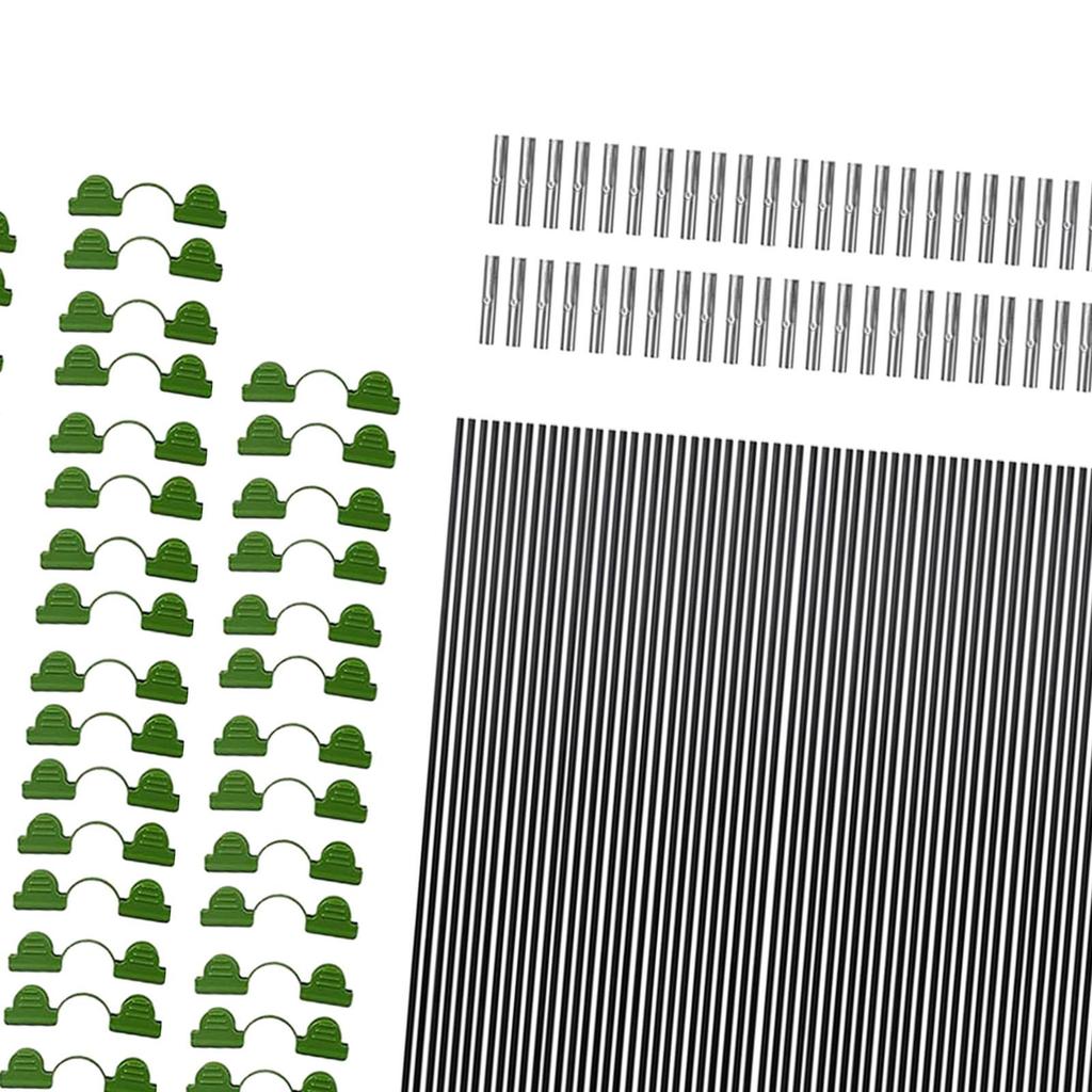 Cercuri de grădină pentru paturi înălțate Suport de jardinieră Cercuri pentru tunel de grădină pentru acoperire de rând pentru paturi de grădină Plase Acoperire de grădină pentru curte