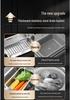 Stainless Steel Retractable Sink Drain Basket for Fruit & Veggies