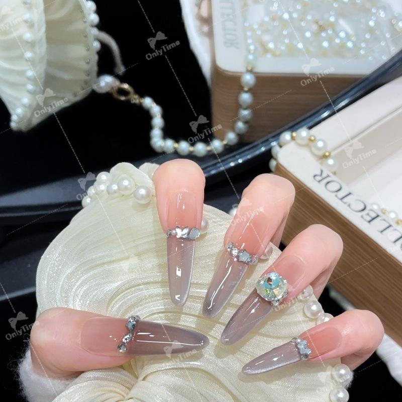 

K2030 High-End Gentle Skin-Brightening Handmade Nails S (Greyhound 4.0)