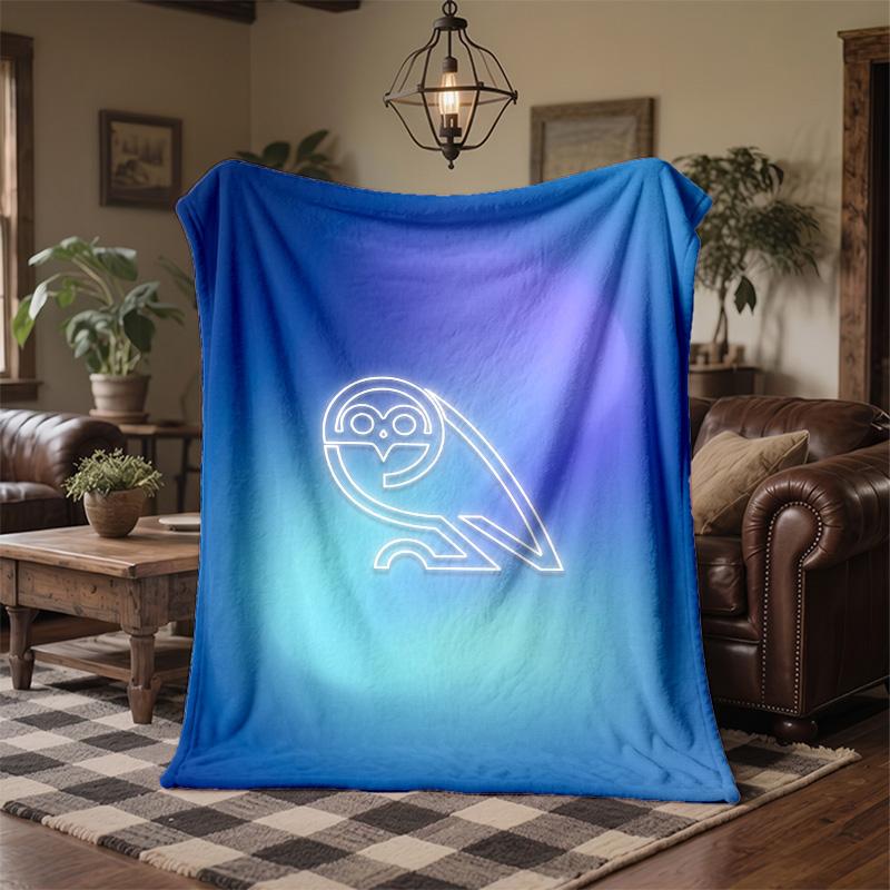 Sheffield Wednesday Football Print Flannel Blanket Soft Warm Sofa Bed Throw Blanket For Home Office Bedroom