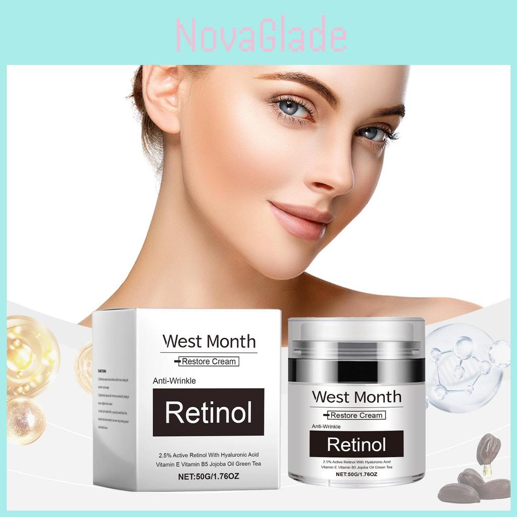 West Month Retinol Skincare Cream Hydrating And Nourishing Moisturizer For Youthful Skin