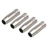 19Pcs MIG/MAG Welding Contact Tips 0.8mm M6 Gas Nozzle Tips Holder Replacement for Binzel 15AK