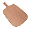 Beech Wood Cutting Board with Handle Decorative Kitchen Charcuterie Board for Cheese Meat Vegetables 33x20x1.5cm Beech
