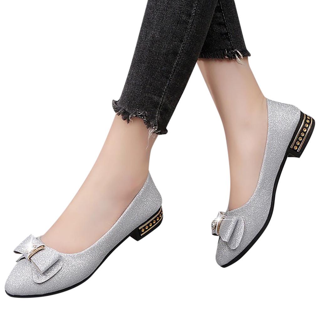 Women Classic Fashion Women Ladies Round Toe Flat Butterfly Knot Leisure Comfortable Shoes Elegant Cosy Wild Tight Super Quality for Womens Women Classic Fashion Women Ladies Round Toe Flat Butterfly Knot Leisure Comfortable Shoes Elegant Cosy Wild Tight Super Quality for Womens