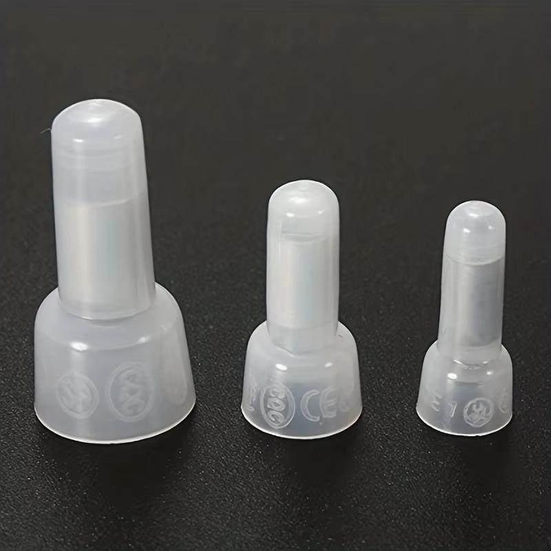 

120 шт. Кінцеві обтискні з єднувачі, Набір обтискних ковпачків 22-16/16-14/12-10 AWG, Нейлонові ізольовані кінцеві обтискні клеми