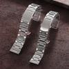20mm22mm Stainless Steel Three Beads Strap Fashion Sliver Adjustable New Smart Universal Watch Band Women Men Watchbands Correas
