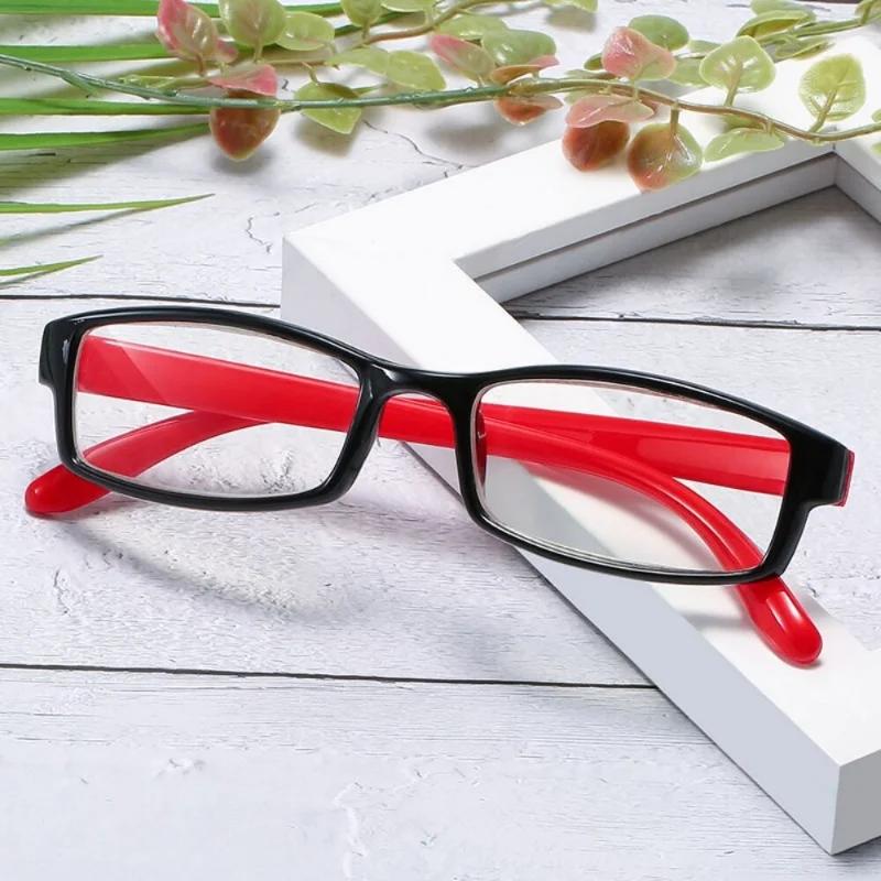 Anti Blue Light Elegant Reading Glasses For Women Fashion Small Frame Rectangular Presbyopic Glasses  +100 To +400