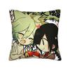 Horror Game M-Mogekos C-Castleds Pillow Case  Soft Pillow Cover Vintage Pillowcases For Sofa Couch Bed Living Room