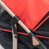 3 In 1 Detachable Pet Stroller, for Extra Small and Small Dogs - Red