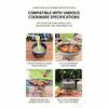 Windproofs Triangular Brackets Camping Burners 3500W High Efficiency Burners Metal Texture Suitable for Outdoor Cooking
