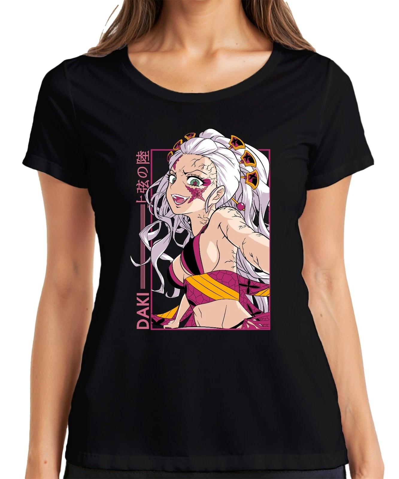 Daki Dämonen Anime weißes Haar Blumenmaske düster Geschenk Japan Y2K Streetwear XXXXL