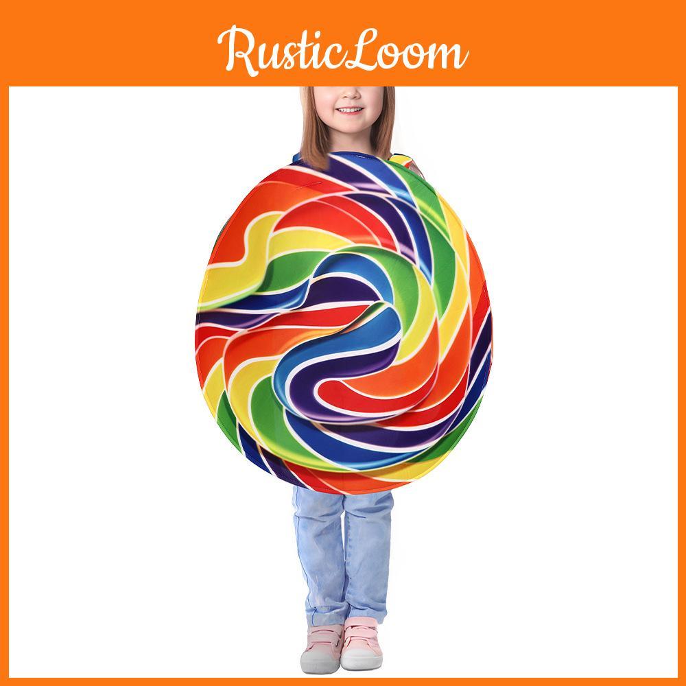 Lollipop Halloween Kinder Polyester Kostüm Familien Partnerlook Set Gruppe Cosplay Party
