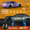 1:43 4WD RC Drift Car 2.4G High-speed with Four-wheel Drive and Remote Control Mini Racing Car Models for Boys' Gifts.
