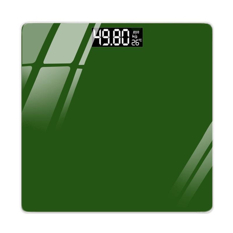 

Умные Bluetooth весы для измерения жировой массы тела - Точные, милые бытовые электронные весы для взрослых LCD Green Standard
