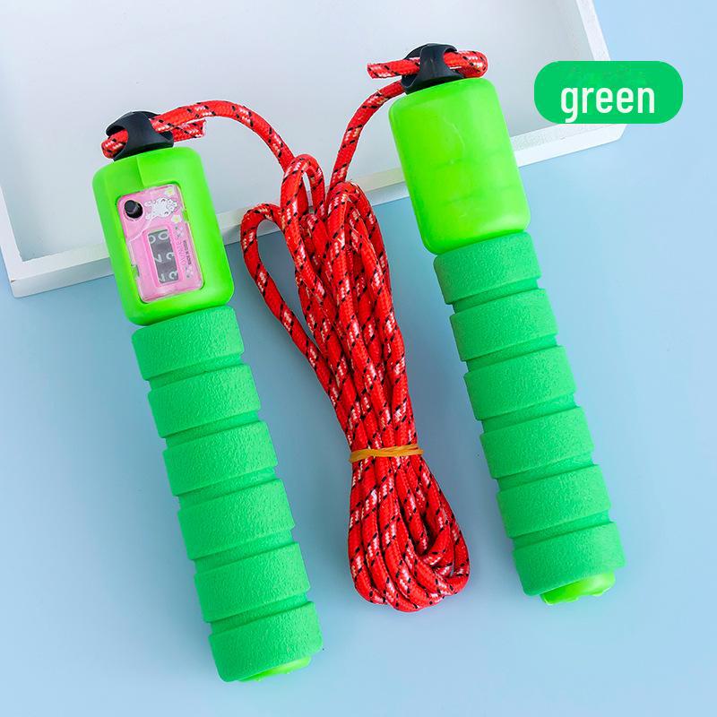 Adjustable Children's Counting Skipping Rope for Kindergarten and Elementary Students