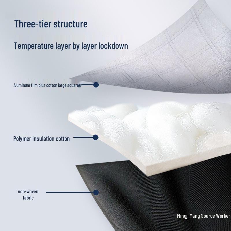 

Sky Parrot Bird Cage Winter Protection Cover – Warm and Insulated Outer Cover for Birds. Small Black Darkening Cover