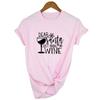 Fashion Dear Santa Bring Wine Christmas Women T Shirt Xmas Gift Short Sleeve Tops Funny Graphic