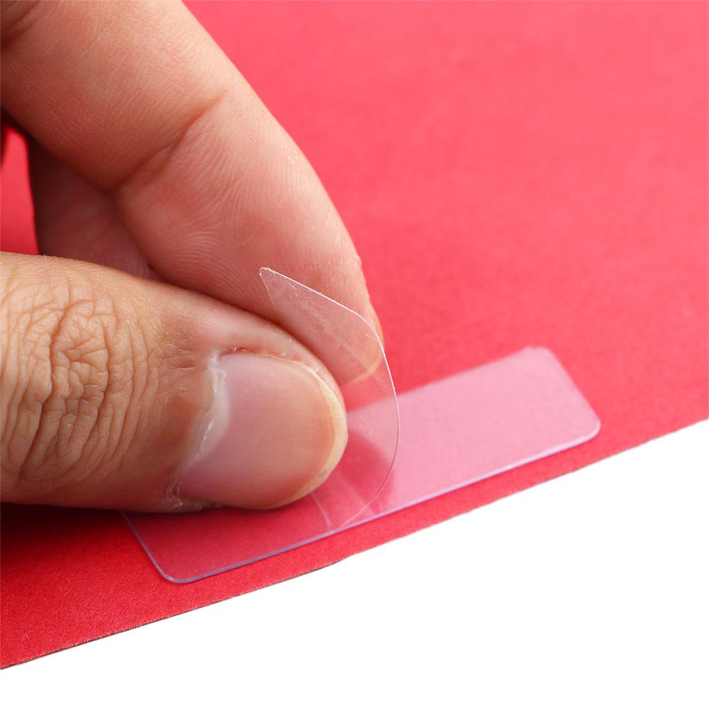 Transparent Easy To Cut Waterproof Reusable Fixing Pad Double Sided Tape Adhesive Stickers