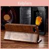 Estojo Carteira de Luxo Exquisito Para Iphone 5 5s 6 6s 7 Plus Com Design em Couro Premium