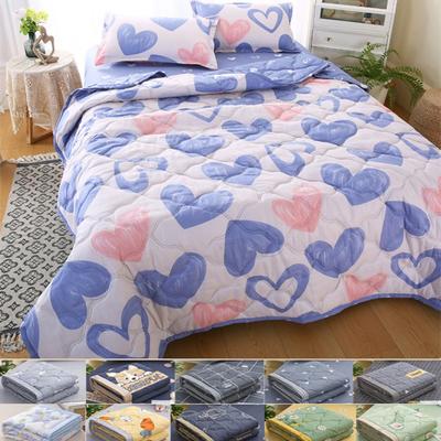 Steppdecke für den Sommer mit heißem Frühling, Queen-Size-Bett, mechanische Wäsche, bequeme Bettdecke, Einzel- und Doppeldecke, Steppdecken für Kinder und Erwachsene