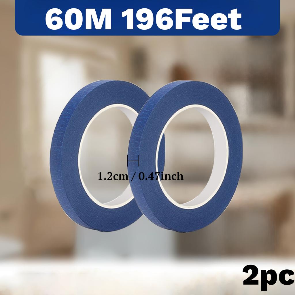 Blue Painters Clean Peel Masking Tape Adhesive DIY Painting Paper Painter Decor Craft General Purpose